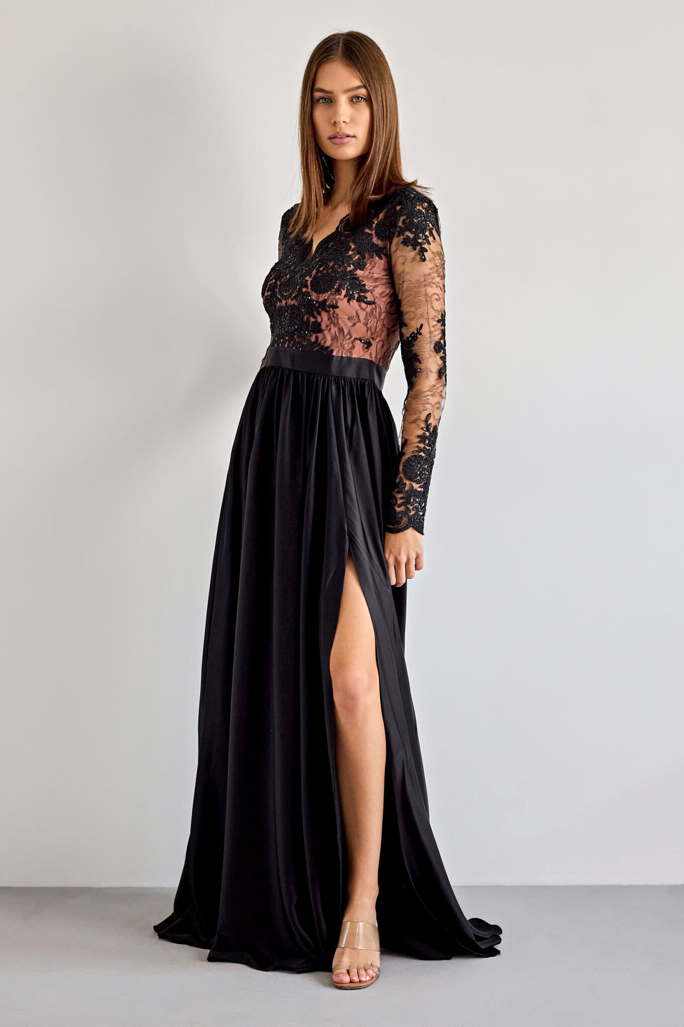 Prilagopj Gonna Di Jeans Da Donna/Vita Alta Fessura Laterale Da Donna Design A-Line Sexy Gonna - Foto 7