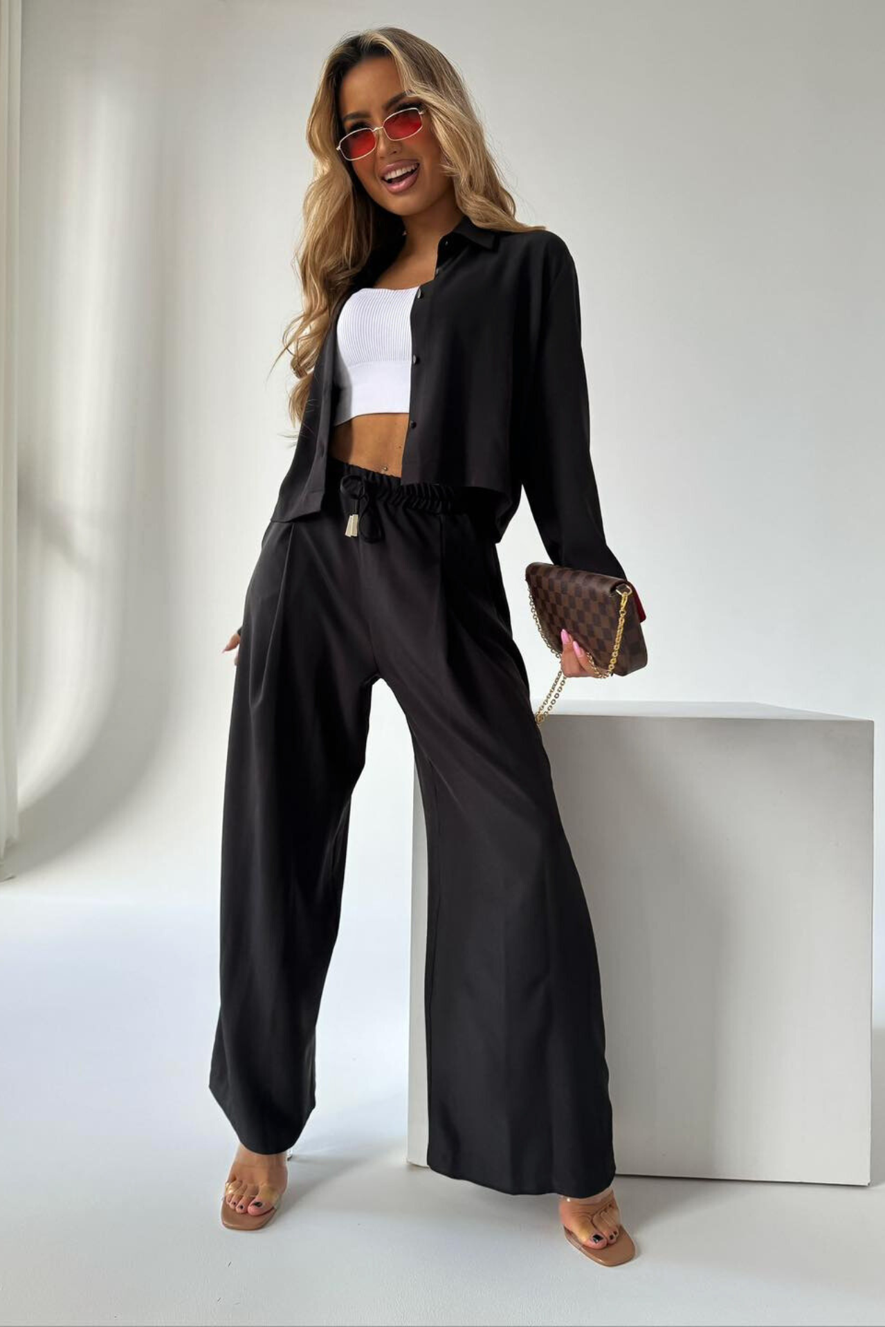 Amazon Pantaloni Tre Quarti Eleganti PANTALONI DONNA ELASTICO