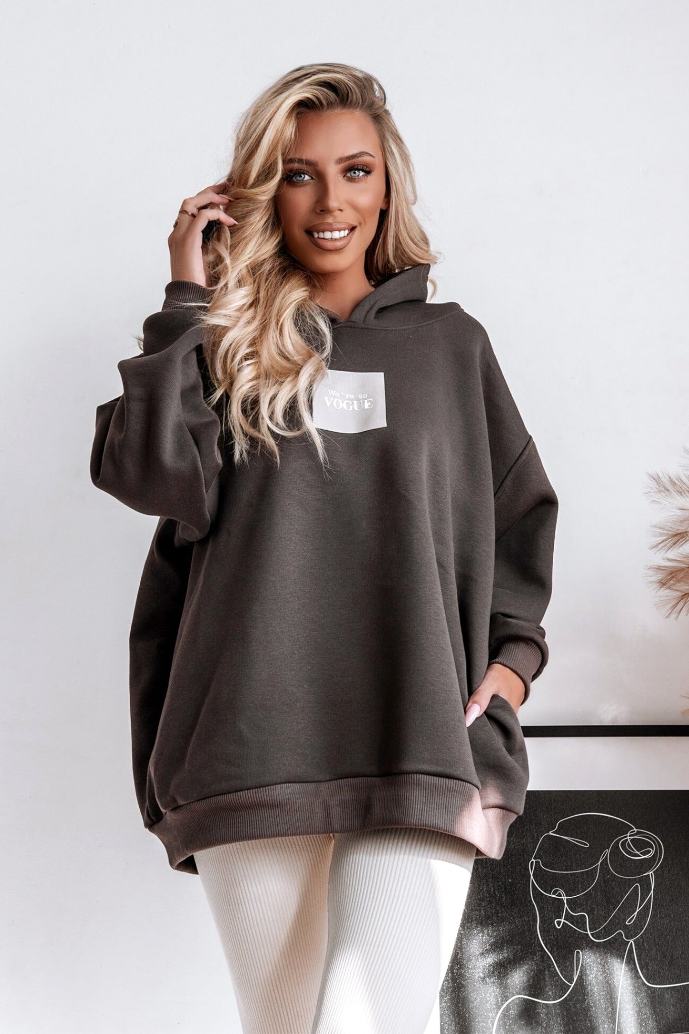 Felpa Oversize Felpe Ragazze Felpe Oversize Felpa Reclaimed Felpe