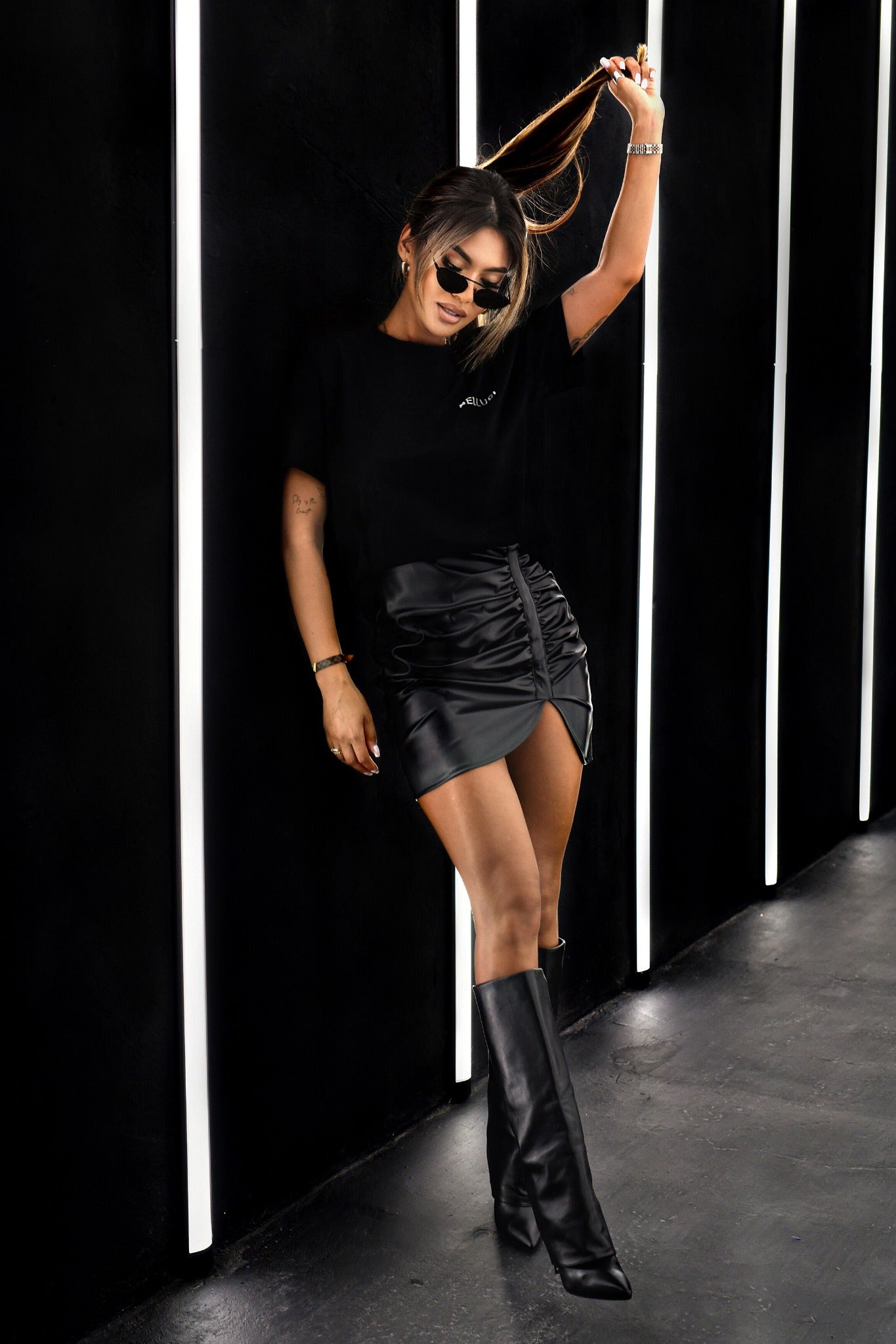 Tubino Gonna Con Spacco Laterale Corta Gonne Lunghe Tubino Gonna