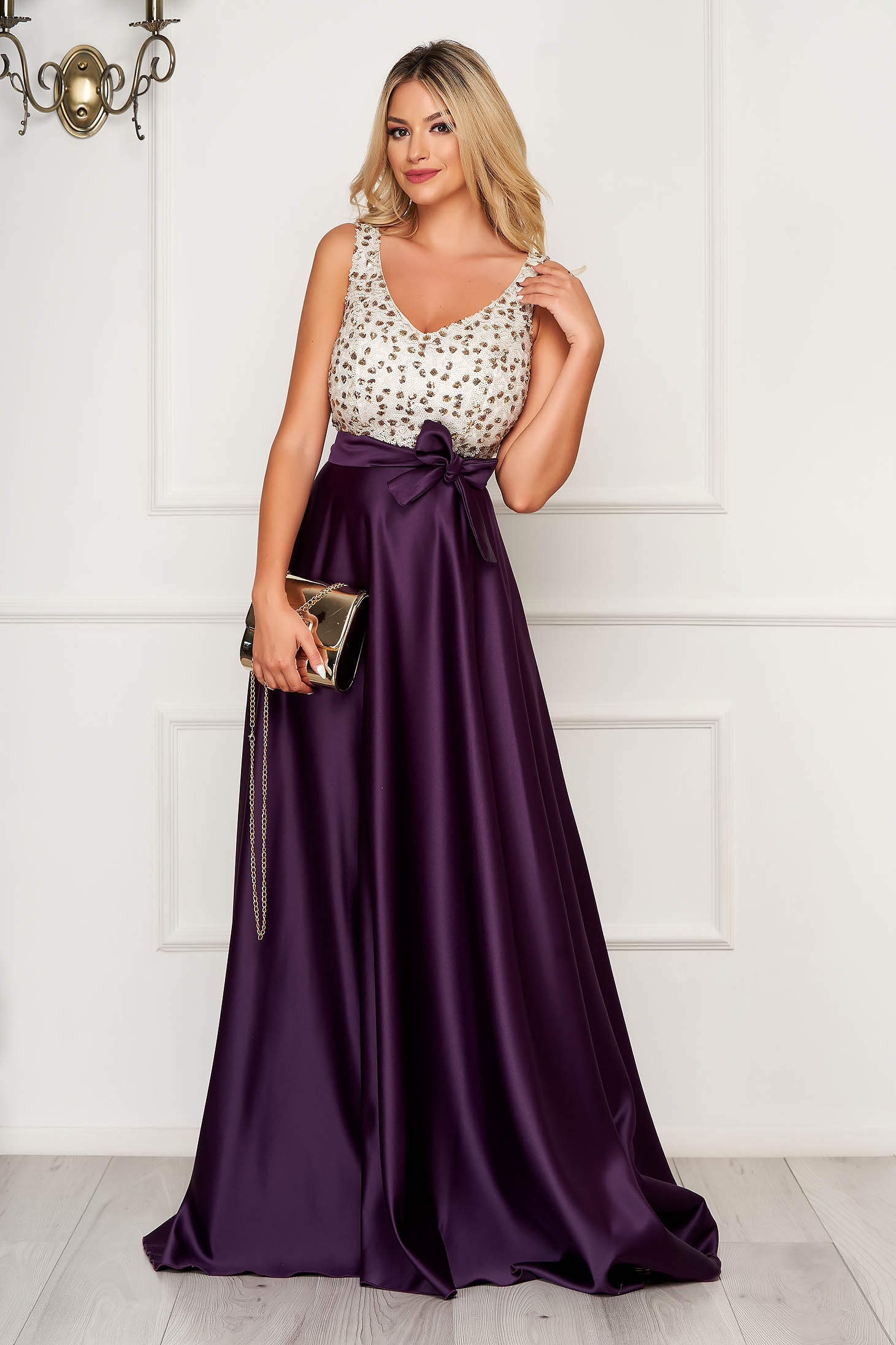 Corpetto Vestiti Lunghi Eleganti Stretti Cerimonia Outfit Abiti